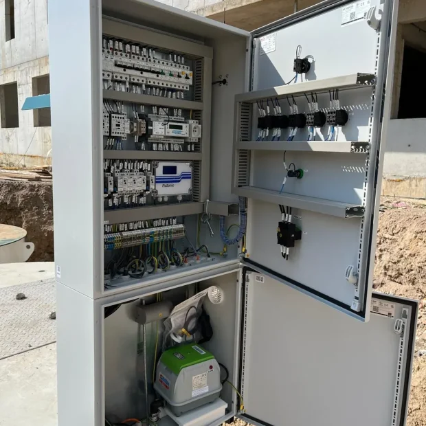 Rozvádzač a elektroinštalácia technológie pre novú výstavbu v Kremnici