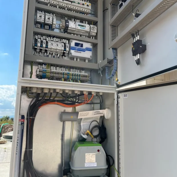 Rozvádzač a elektroinštalácia technológie pre novú výstavbu v Kremnici