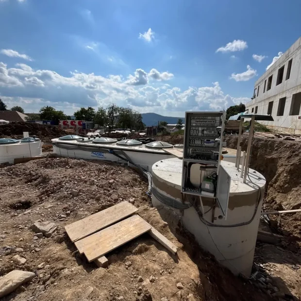 Rozvádzač a elektroinštalácia technológie pre novú výstavbu v Kremnici